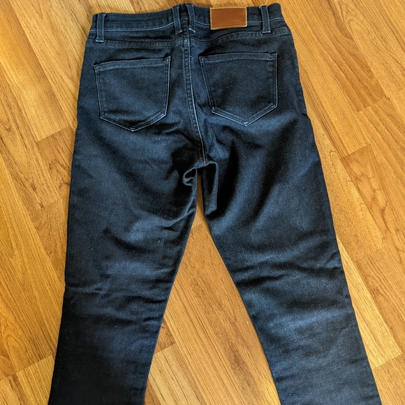 MADEWELL| DARK WASH STRAIGHT LEG JEANS - Picture 2 of 3